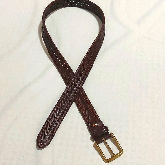 Tommy Hilfiger genuine leather men's belt - Picture 1 of 5